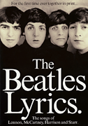 The Beatles Lyrics book cover